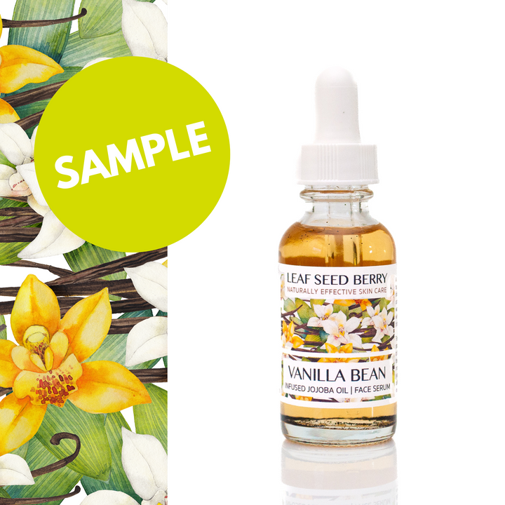 SAMPLE Vanilla Infused Jojoba Oil | Face Oil