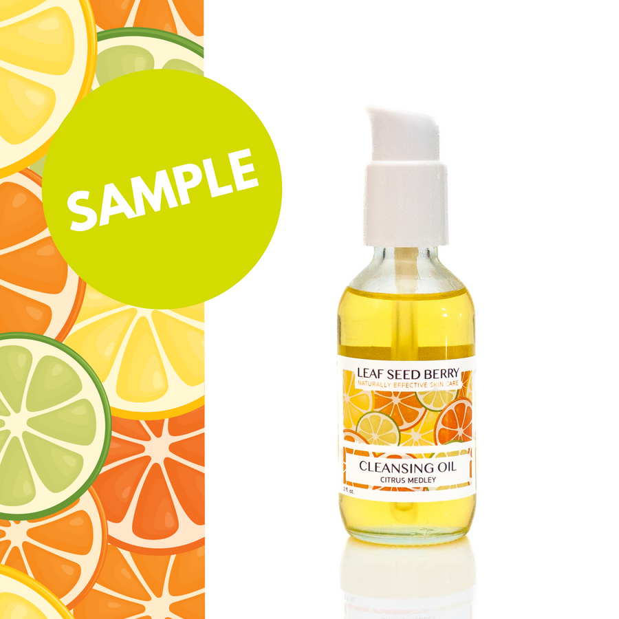 SAMPLE Organic Citrus Medley Cleansing Oil