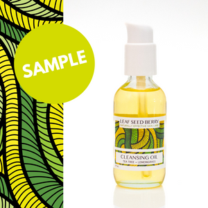 SAMPLE Organic Tea Tree + Lemongrass Cleansing Oil