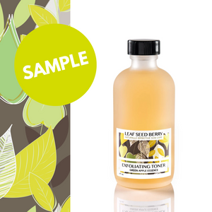 SAMPLE Green Apple Essence Exfoliating Face Toner