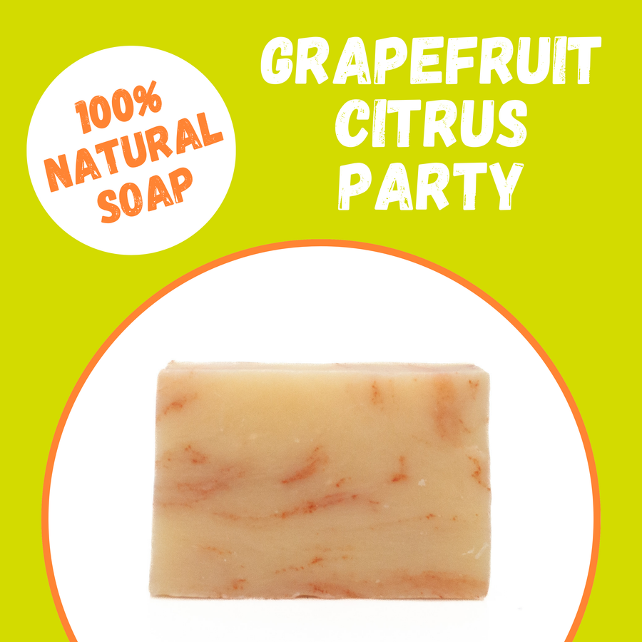 Grapefruit Citrus Party All-Natural Bar Soap